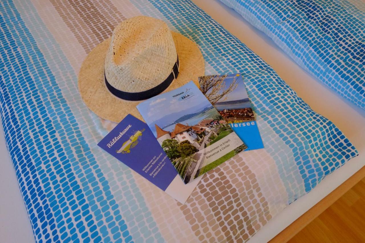 Ferienzimmer Zuelli Erlach Ngoại thất bức ảnh